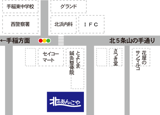 �k�̂��񂱂�̎��Ӓn�}